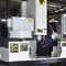 میز کار مرکز ماشینکاری عمودی 1800x420mm دستگاه CNC چهار محوره BT40 VMC