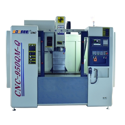 مرکز ماشینکاری عمودی Cnc 3 محور 1500x420 میلی متر اندازه جدول